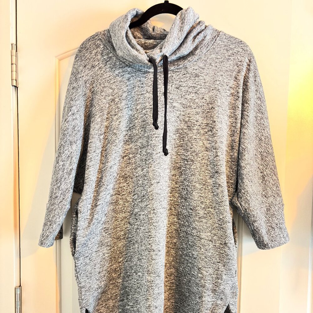 Tunic 3/4 sleeves sweatshirt